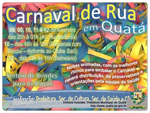 Notícia Carnaval 2013