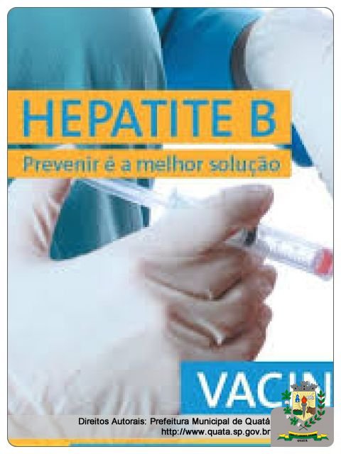 Notícia Vacina contra Hepatite B foi ampliada para pessoas de até 49 anos