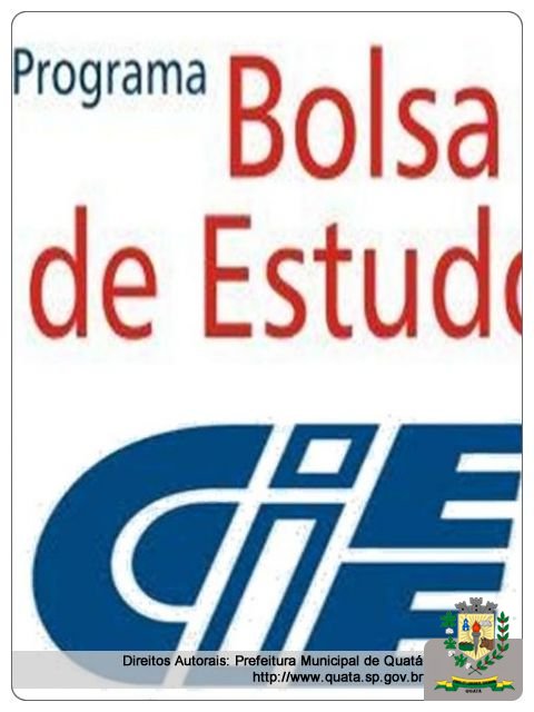 Notícia Bolsa de Estudo - CIEE será reajustada a partir de 1º de setembro