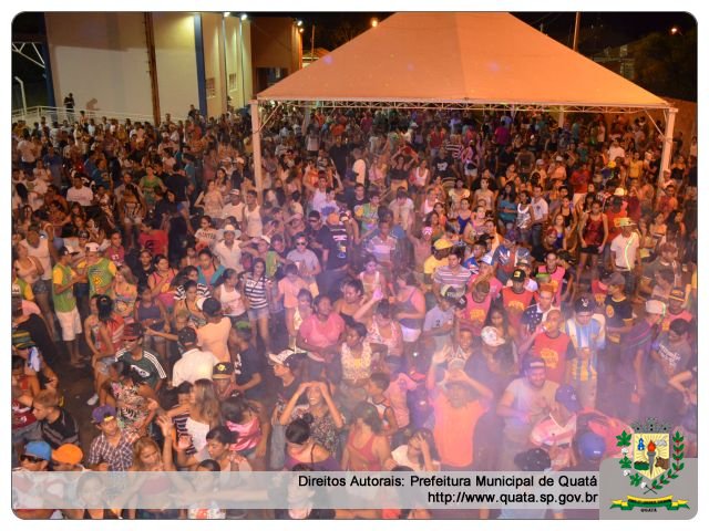 Notícia Carnaval em Quatá atrai centenas de pessoas