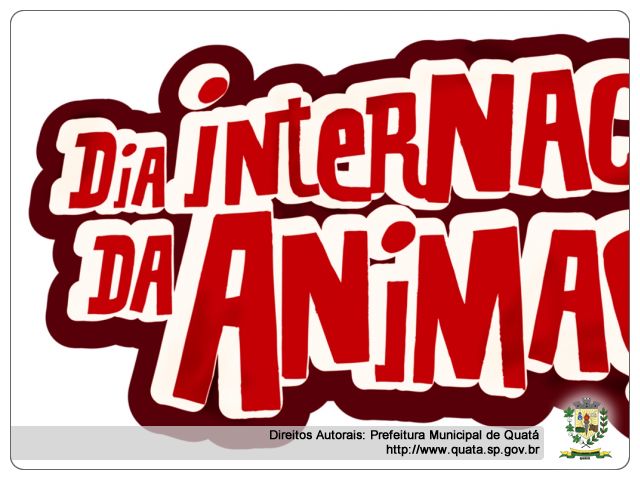 Notícia Dia Internacional de Animação