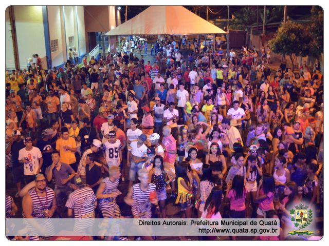 Notícia Muita folia e diversão no Carnaval de Rua 2016 de Quatá 