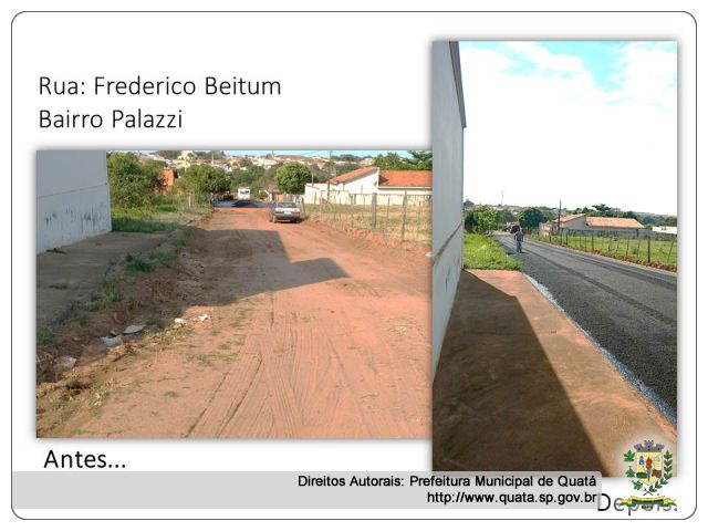 Notícia Finalizado asfalto da Frederico Beitum 