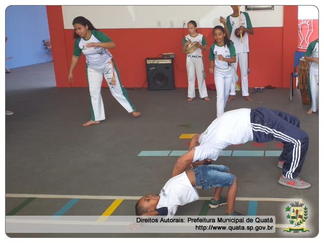 Notícia Atividade sobre a África destaca a origem da Capoeira