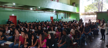 Foto 70: Peça de Teatro leva informações do combate à Dengue para alunos de Quatá