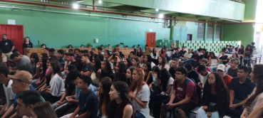 Foto 67: Peça de Teatro leva informações do combate à Dengue para alunos de Quatá