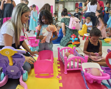 Foto 90: Inauguração da Brinquedoteca e Sala de Costura Solidária