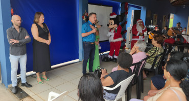 Foto 30: Encerramento das atividades do Cras e confraternização de Natal com os Grupos de Convivência