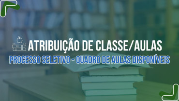 Notícia Atribuição de aulas dias: 03/12 e 10/12 - 14h e 14h30