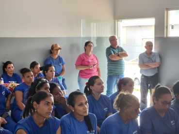 Foto 7: Campanha Outubro Rosa com ações de prevenção na Granja Ueyama