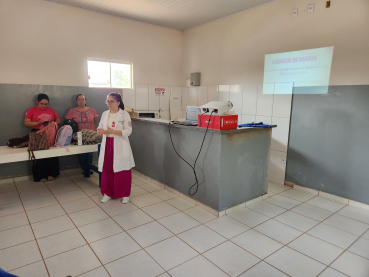 Foto 10: Campanha Outubro Rosa com ações de prevenção na Granja Ueyama