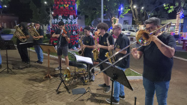 Foto 9: APRESENTAÇÃO DE NATAL - BANDA MUNICIPAL