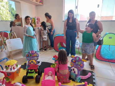 Foto 56: Inauguração da Brinquedoteca e Sala de Costura Solidária