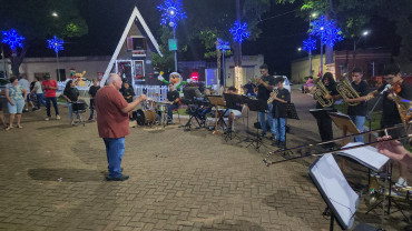 Foto 8: APRESENTAÇÃO DE NATAL - BANDA MUNICIPAL