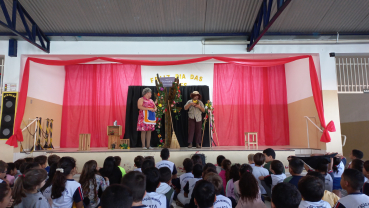 Notícia Peça de Teatro leva informações do combate à Dengue para alunos de Quatá