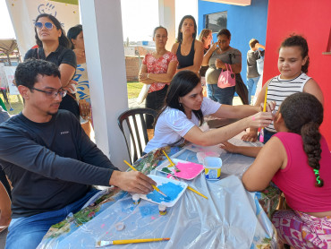 Foto 125: Inauguração da Brinquedoteca e Sala de Costura Solidária