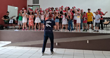 Notícia Apresentação Natalina do Projeto Guri