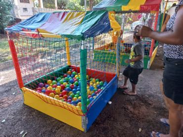 Foto 100: Inauguração da Brinquedoteca e Sala de Costura Solidária