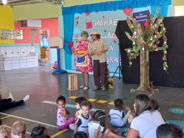 Foto 99: Peça de Teatro leva informações do combate à Dengue para alunos de Quatá