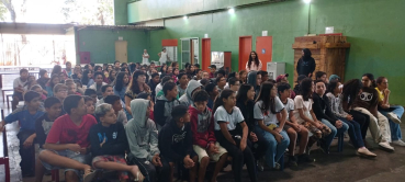 Foto 50: Peça de Teatro leva informações do combate à Dengue para alunos de Quatá