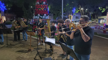 Foto 14: APRESENTAÇÃO DE NATAL - BANDA MUNICIPAL