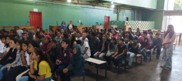 Foto 46: Peça de Teatro leva informações do combate à Dengue para alunos de Quatá