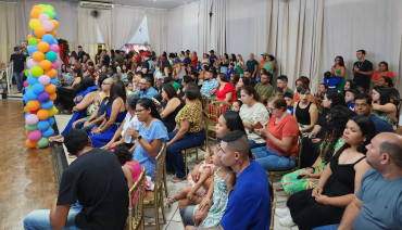 Foto 1: Cerimônia de Formatura dos Alunos da Educação Infantil de 2024