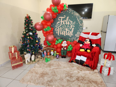 Foto 5: Encerramento das atividades do Cras e confraternização de Natal com os Grupos de Convivência