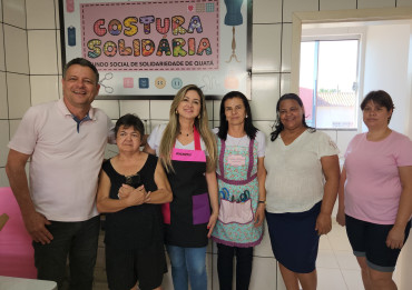 Foto 60: Inauguração da Brinquedoteca e Sala de Costura Solidária