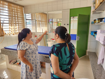 Foto 19: Dia de visita e inspeção nas Creches e Escolas Municipais