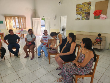 Foto 17: Promoção Social realiza reunião com gestantes no centro Comunitário da Asa Branca