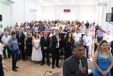 Foto 115: Prefeito, vice-prefeito e vereadores eleitos em outubro de 2024 tomaram posse nos respectivos cargos dia 1º de janeiro de 2025