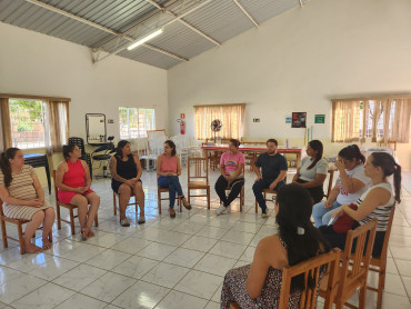 Foto 16: Promoção Social realiza reunião com gestantes no centro Comunitário da Asa Branca