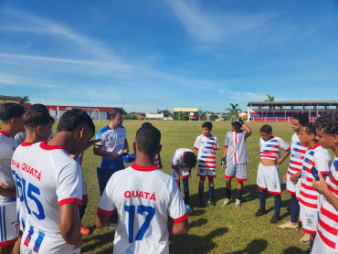 Foto 166: Quatá fica entre as 4 melhores equipes da categoria sub 17 da Mercosul 2025