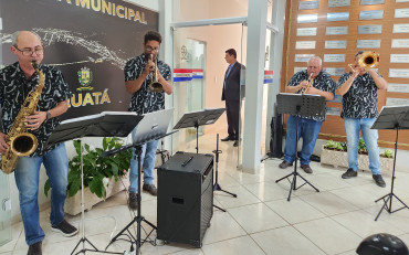 Foto 1: Prefeito, vice-prefeito e vereadores eleitos em outubro de 2024 tomaram posse nos respectivos cargos dia 1º de janeiro de 2025