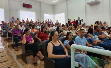 Foto 5: Prefeito, vice-prefeito e vereadores eleitos em outubro de 2024 tomaram posse nos respectivos cargos dia 1º de janeiro de 2025