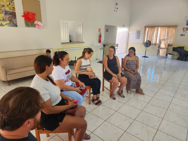 Foto 12: Promoção Social realiza reunião com gestantes no centro Comunitário da Asa Branca