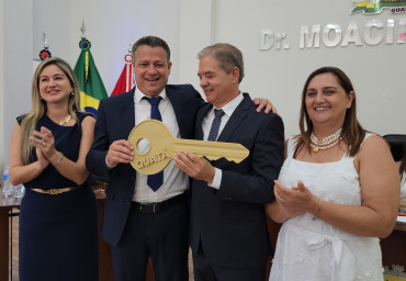 Foto 64: Prefeito, vice-prefeito e vereadores eleitos em outubro de 2024 tomaram posse nos respectivos cargos dia 1º de janeiro de 2025