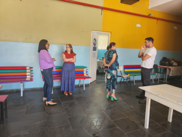 Foto 16: Dia de visita e inspeção nas Creches e Escolas Municipais