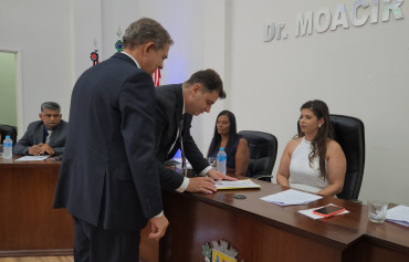 Foto 45: Prefeito, vice-prefeito e vereadores eleitos em outubro de 2024 tomaram posse nos respectivos cargos dia 1º de janeiro de 2025