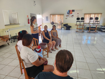 Foto 18: Promoção Social realiza reunião com gestantes no centro Comunitário da Asa Branca