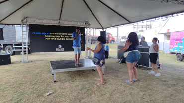 Foto 173: Mulheres de Quatá tiveram dia cheio de atividades em homenagem ao Dia Internacional da Mulher