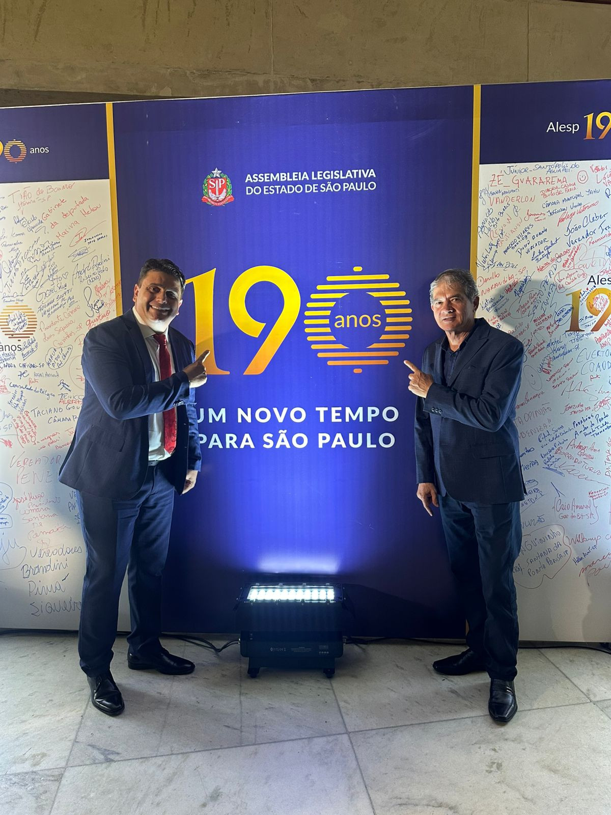 Foto 3: Prefeito Marcio e Vice Elton cumprem agenda em São Paulo