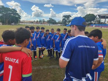 Foto 121: Quatá fica entre as 4 melhores equipes da categoria sub 17 da Mercosul 2025