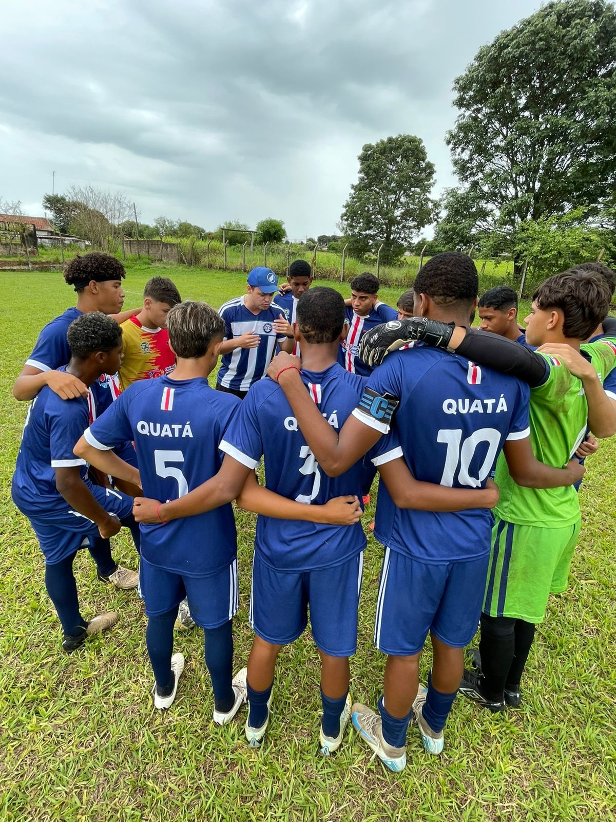 Foto 206: Quatá fica entre as 4 melhores equipes da categoria sub 17 da Mercosul 2025