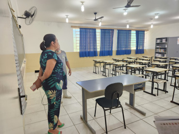 Foto 20: Dia de visita e inspeção nas Creches e Escolas Municipais