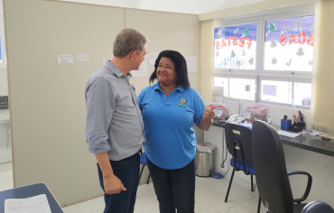 Foto 17: Prefeito Márcio Bidóia visita os departamentos municipais