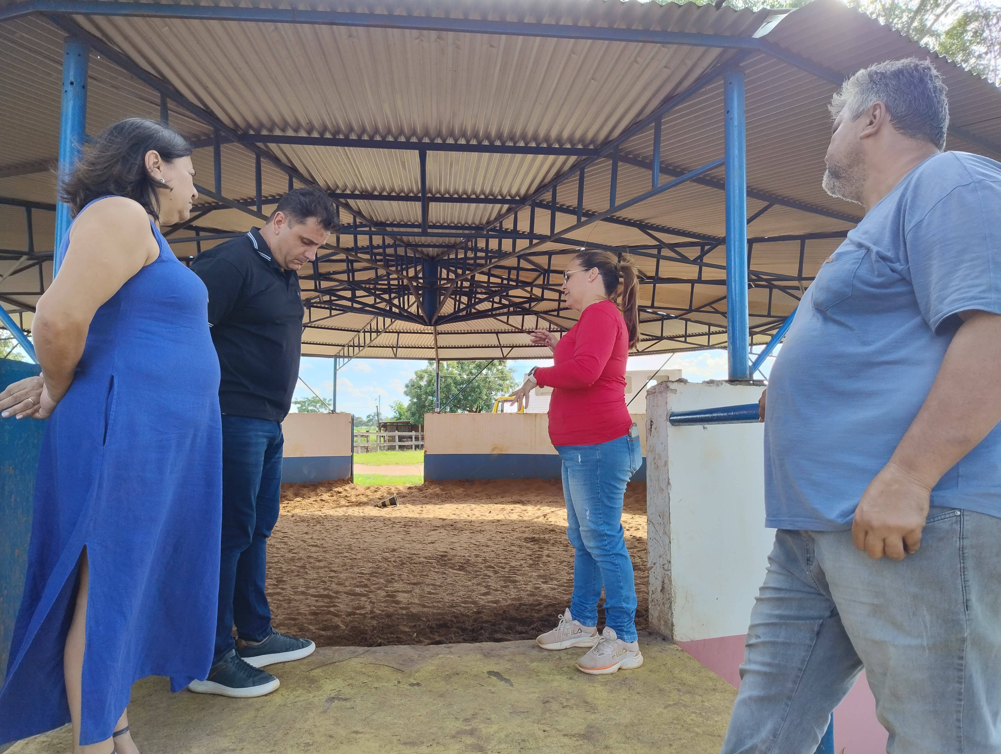 Notícia Visita ao Rancho Sem Limites