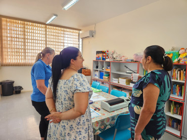 Foto 18: Dia de visita e inspeção nas Creches e Escolas Municipais