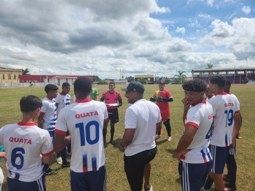 Foto 180: Quatá fica entre as 4 melhores equipes da categoria sub 17 da Mercosul 2025